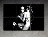 Ročno poslikano slikarstvo POP Art SOPRANOS 6 kosov sop2 | različne velikosti